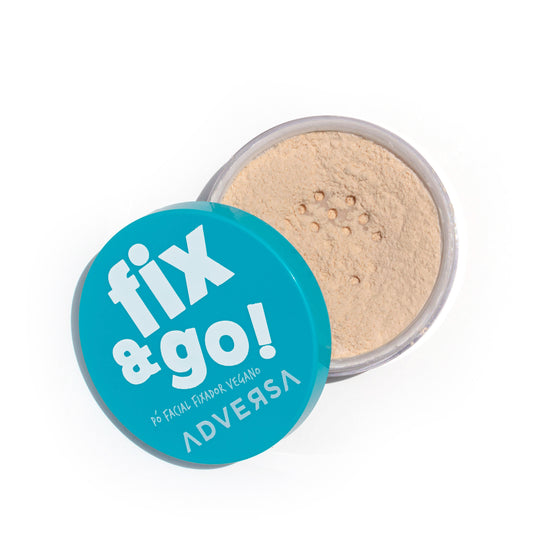 Pó Facial Fixador Vegano Fix & Go
