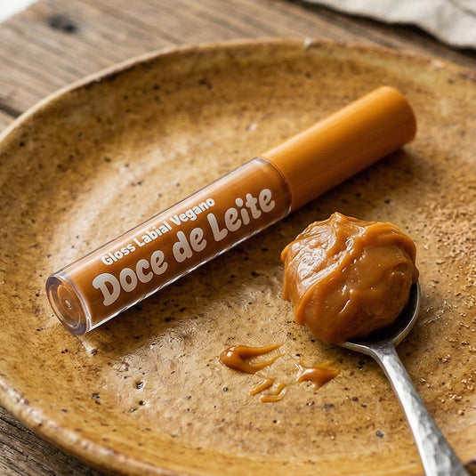 Gloss Labial Vegano - Doce de Leite