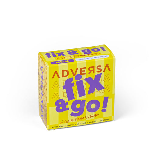 Pó Facial Fixador Vegano Fix & Go! - Banana