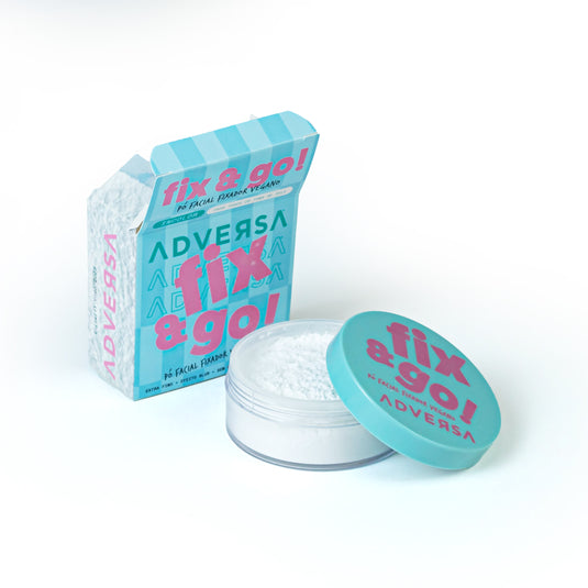 Pó Facial Fixador Vegano Fix & Go! - Incolor